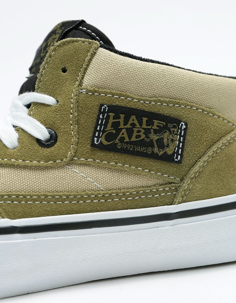Vans Half Cab Pro Skate Shoes - Lizard/Eucalyptus