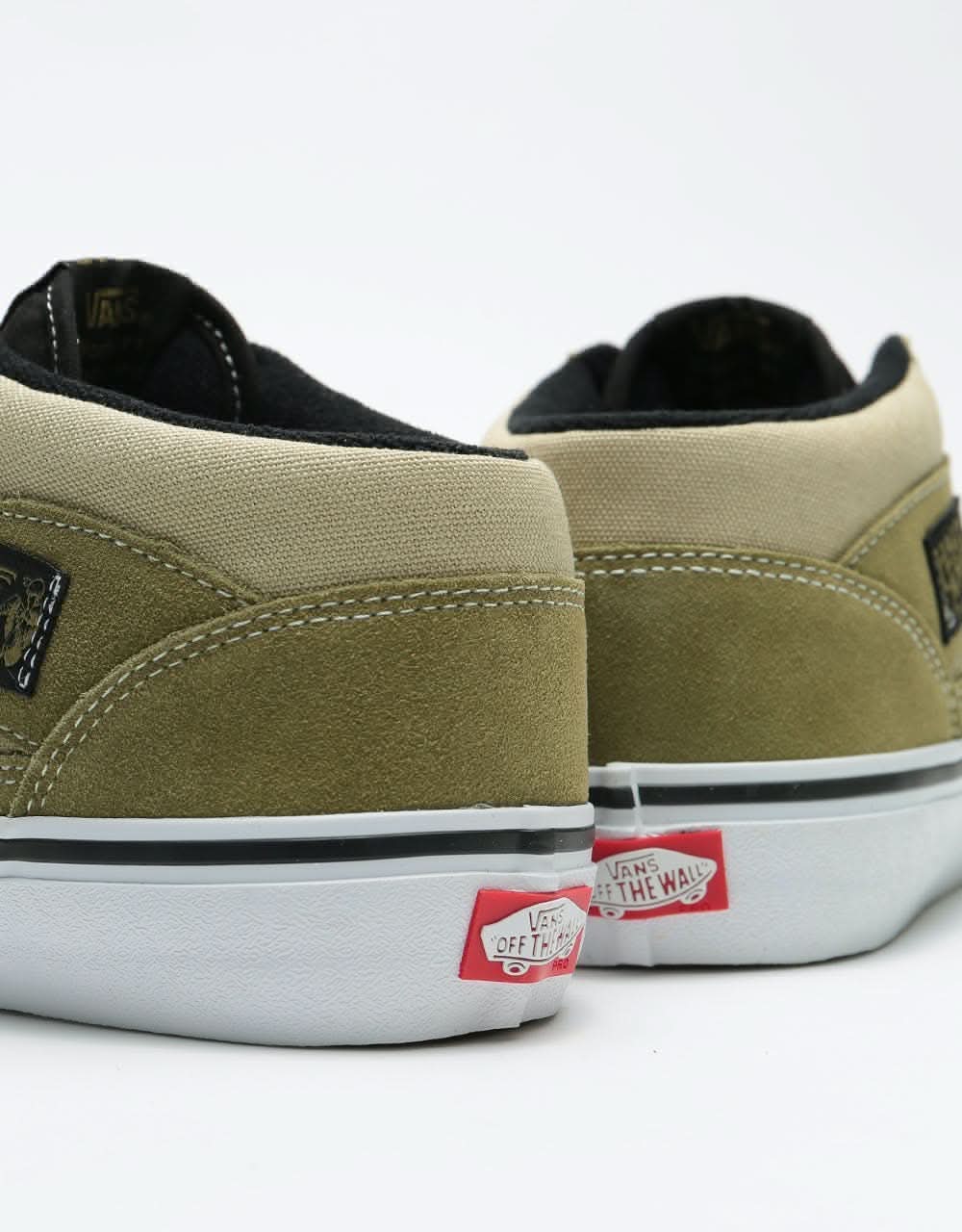 Vans Half Cab Pro Skate Shoes - Lizard/Eucalyptus