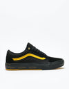 Vans Old Skool Pro BMX Skate Shoes - (Larry Edgar) Black/Yellow