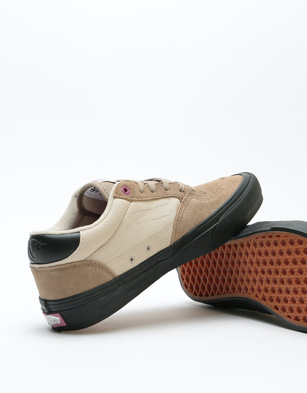 Vans Rowan Pro Skate Shoes - Desert Taupe/Black
