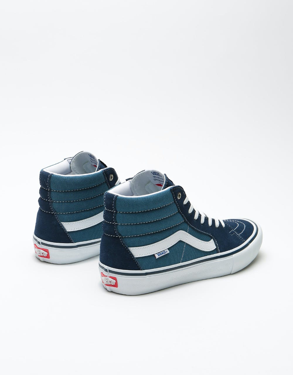 Vans Sk8-Hi Pro Skate Shoes - Navy/Stv Navy