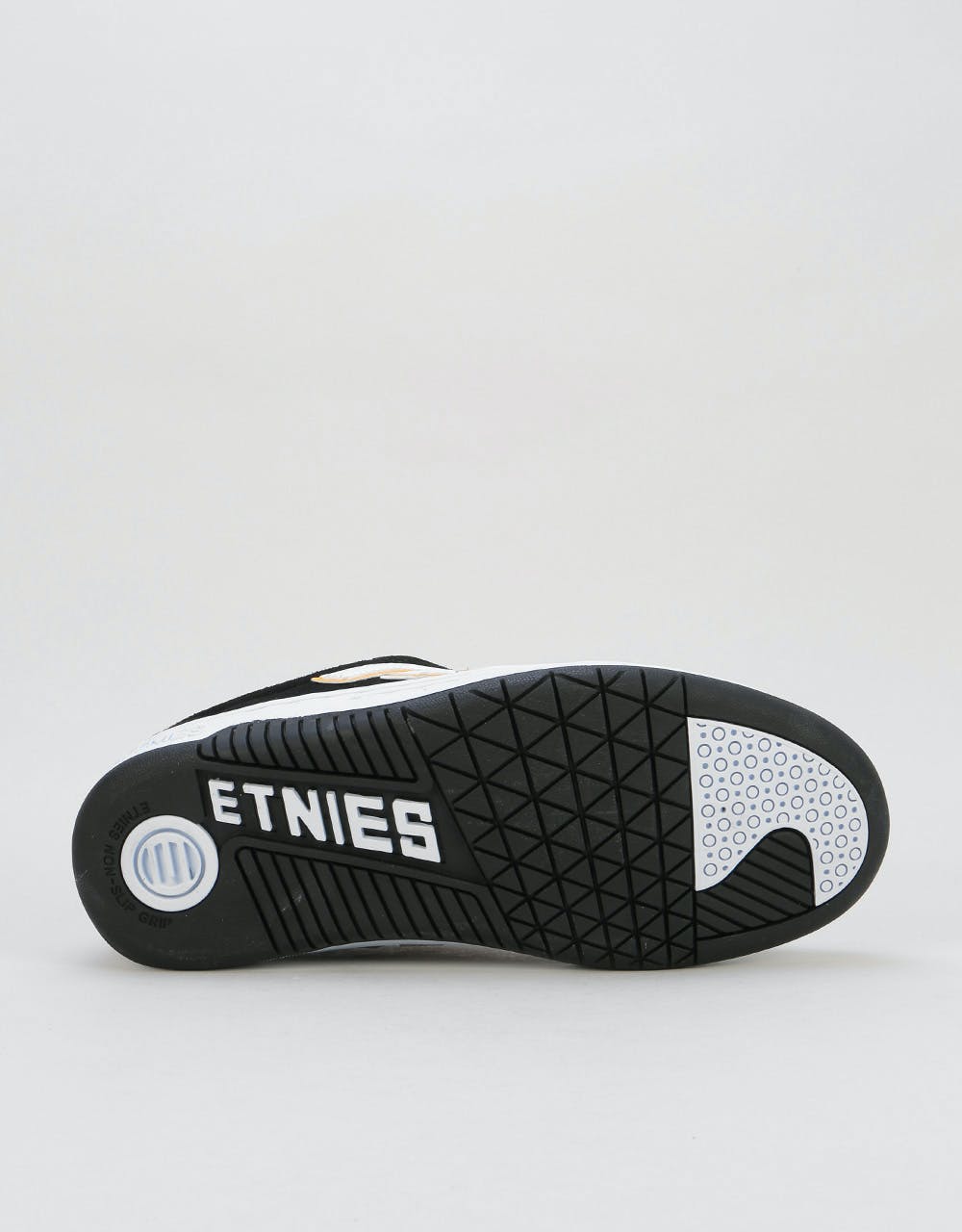 Etnies Lo-Cut Skate Shoes - Black/White/Yellow