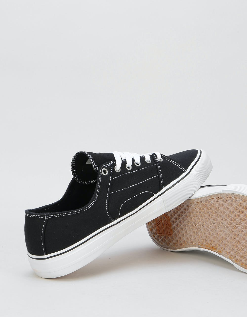 Etnies RLS Skate Shoes - Black/White/Silver