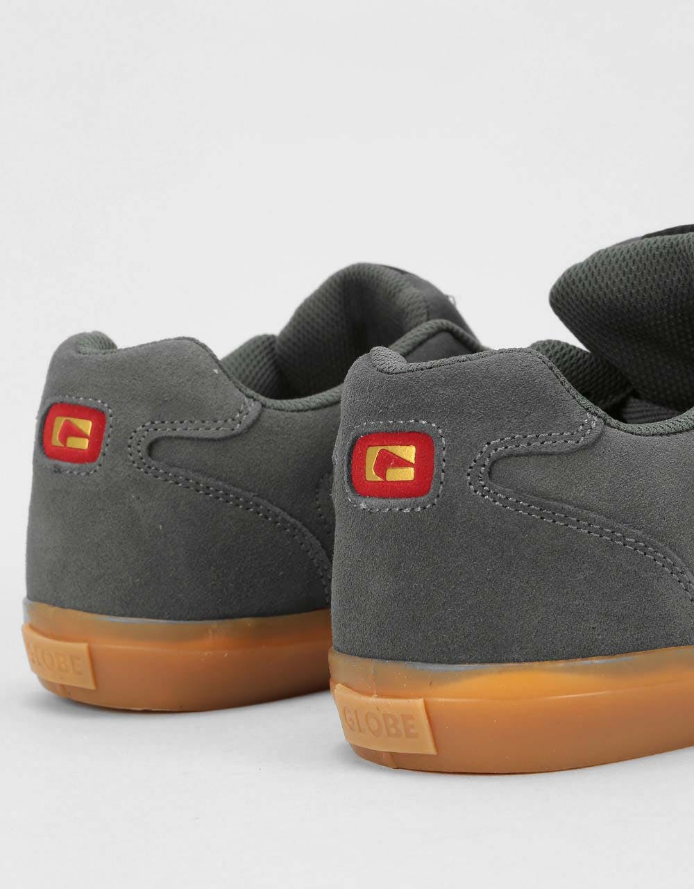 Globe Encore 2 Skate Shoes - Charcoal/Gum/Red