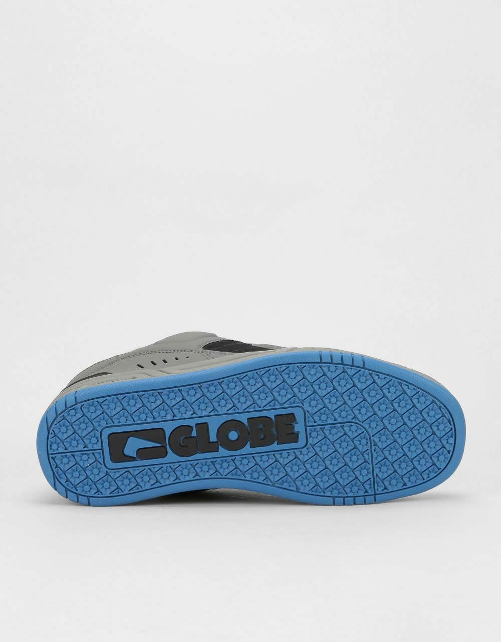 Globe Fusion Skate Shoes - Charcoal/Black/Blue