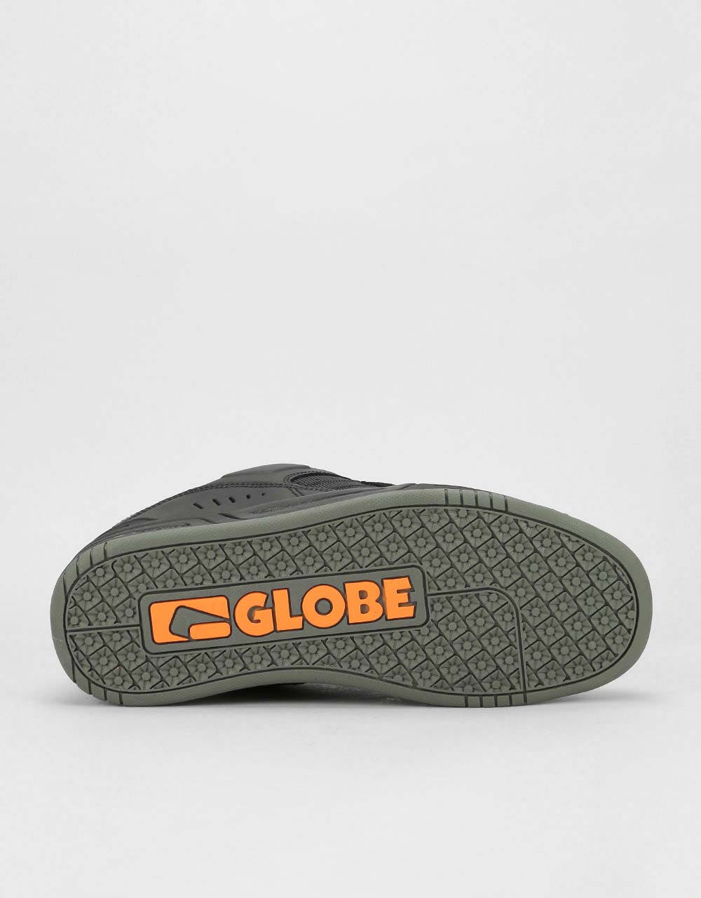 Globe Fusion Skate Shoes - Black/Black/Orange