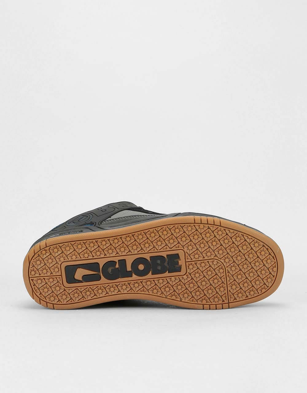 Globe Tilt Skate Shoes - Black/Blue Knit/Gum