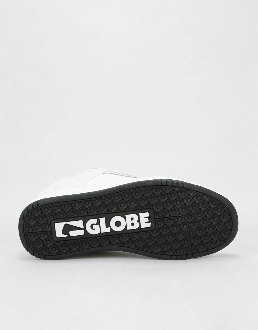 Globe Tilt Skate Shoes - White/White