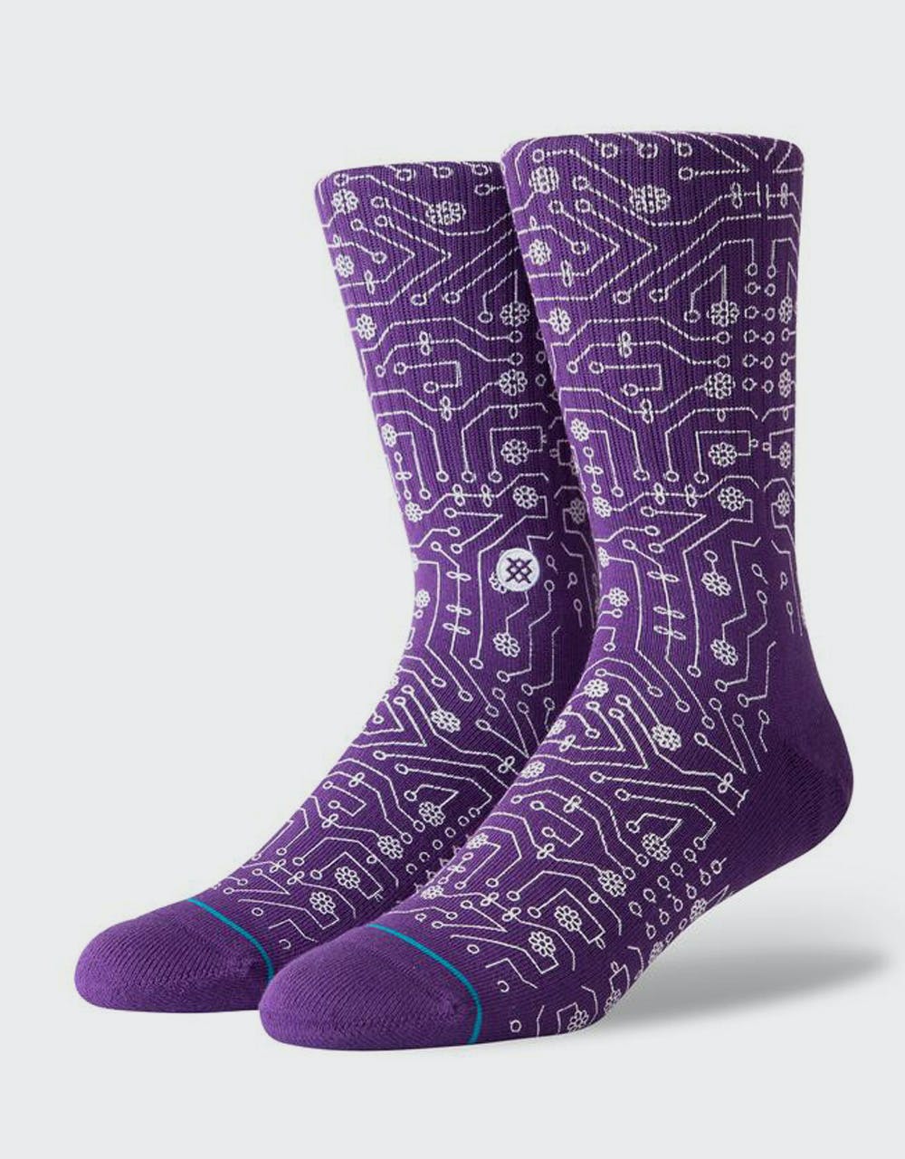 Stance Classic Crew Connector Socks - Purple