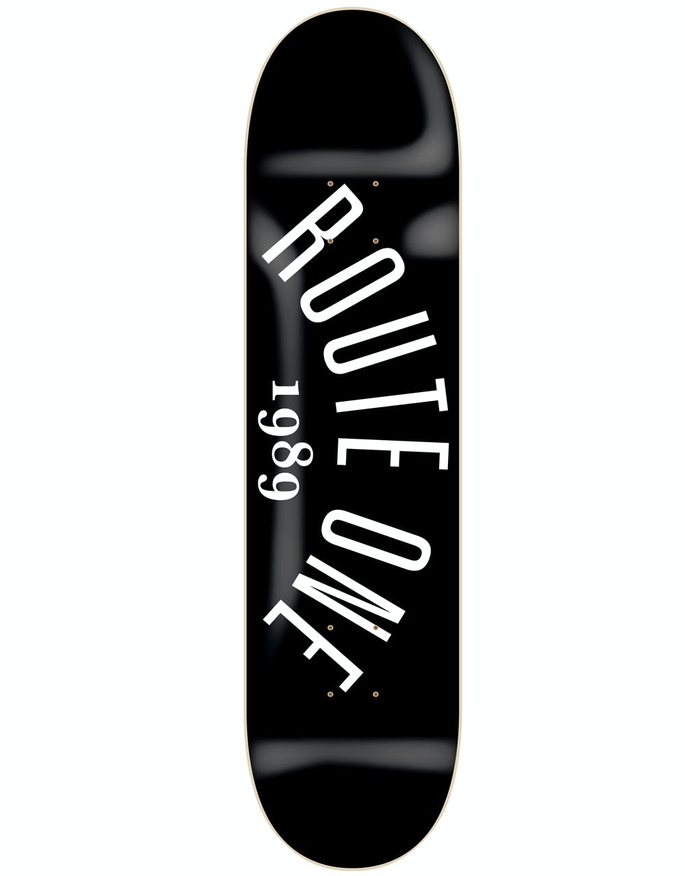 Route One Arch Logo 'X1 Shape' Skateboard Deck - 8.25"