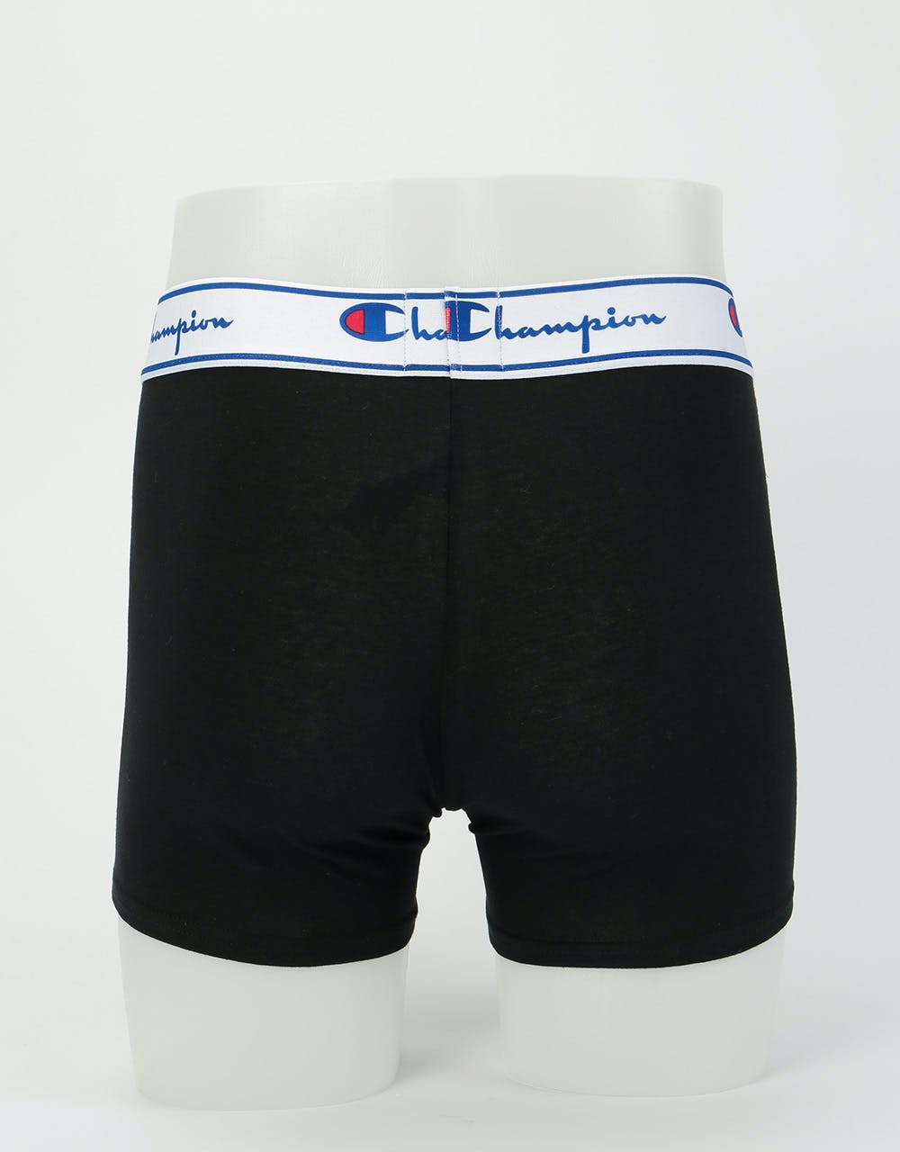 Champion Legacy Plain Boxer Shorts  2-Pack - Grey/Black