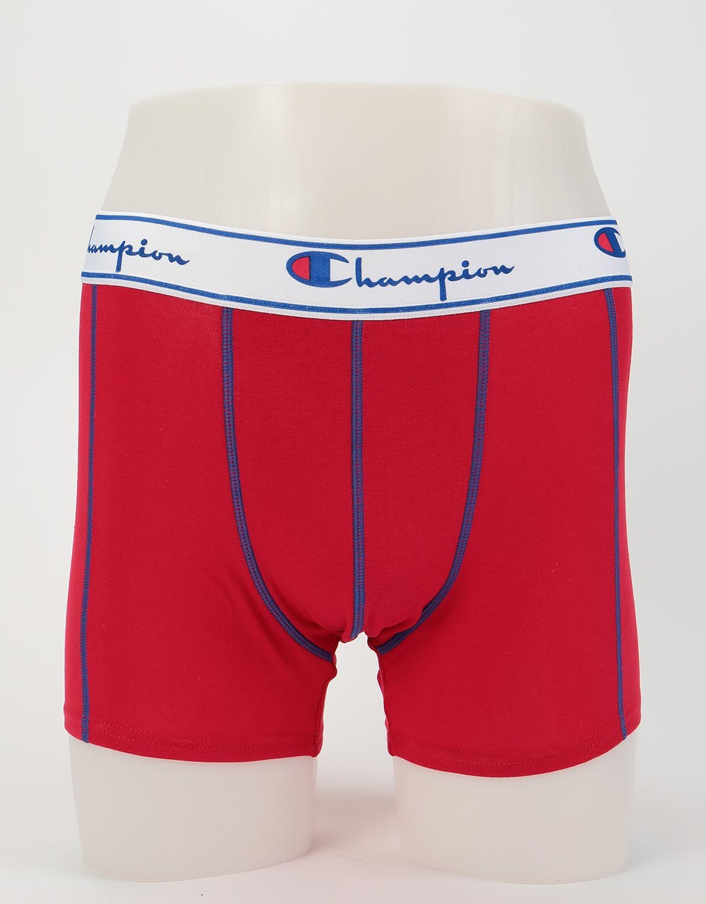 Champion Legacy Plain Boxer Shorts  2-Pack - Red/Royal Blue