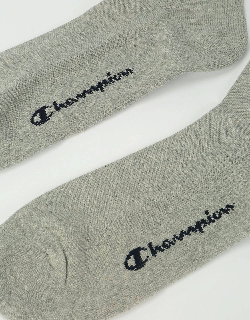 Champion Legacy Crew Socks 3-Pack - White/Black/Light Grey