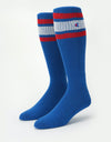 Champion Premium Crew Socks - Blue/White/Red