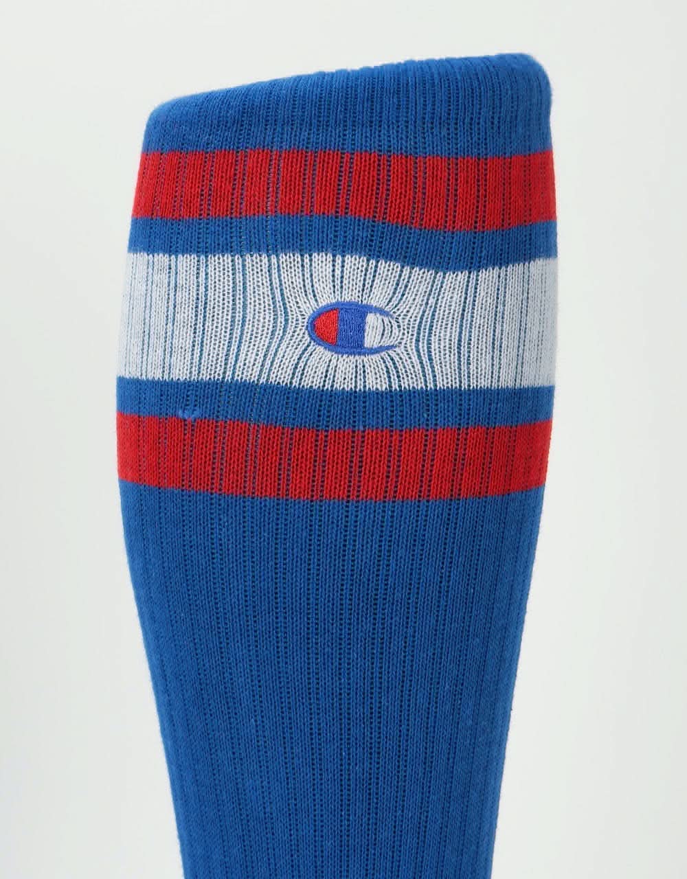 Champion Premium Crew Socks - Blue/White/Red