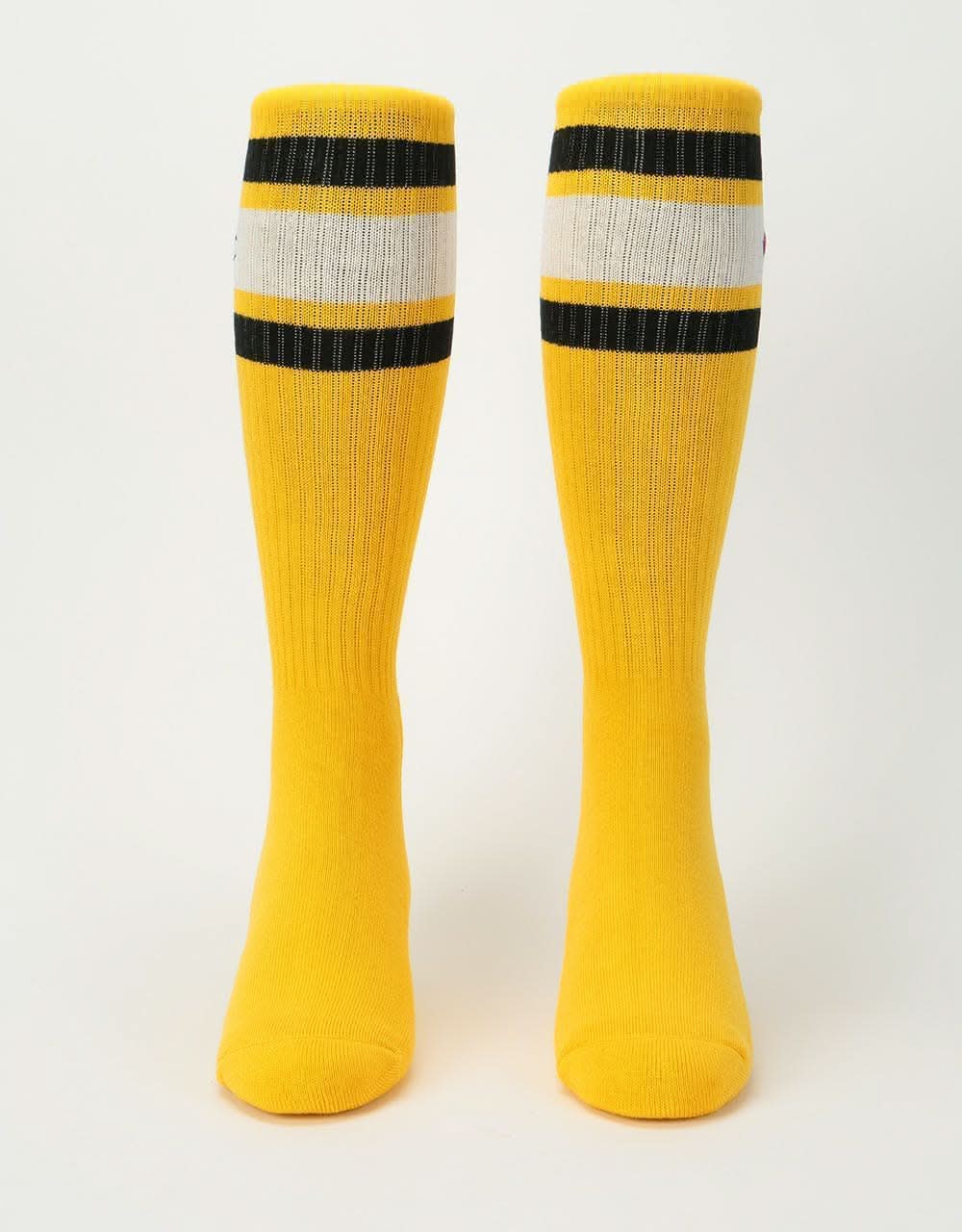 Champion Premium Crew Socks - Yellow/White/Black