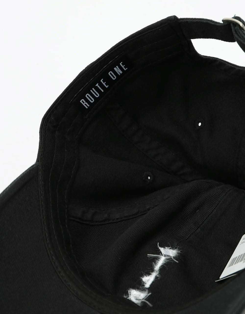 Route One Katakana Cap - Black