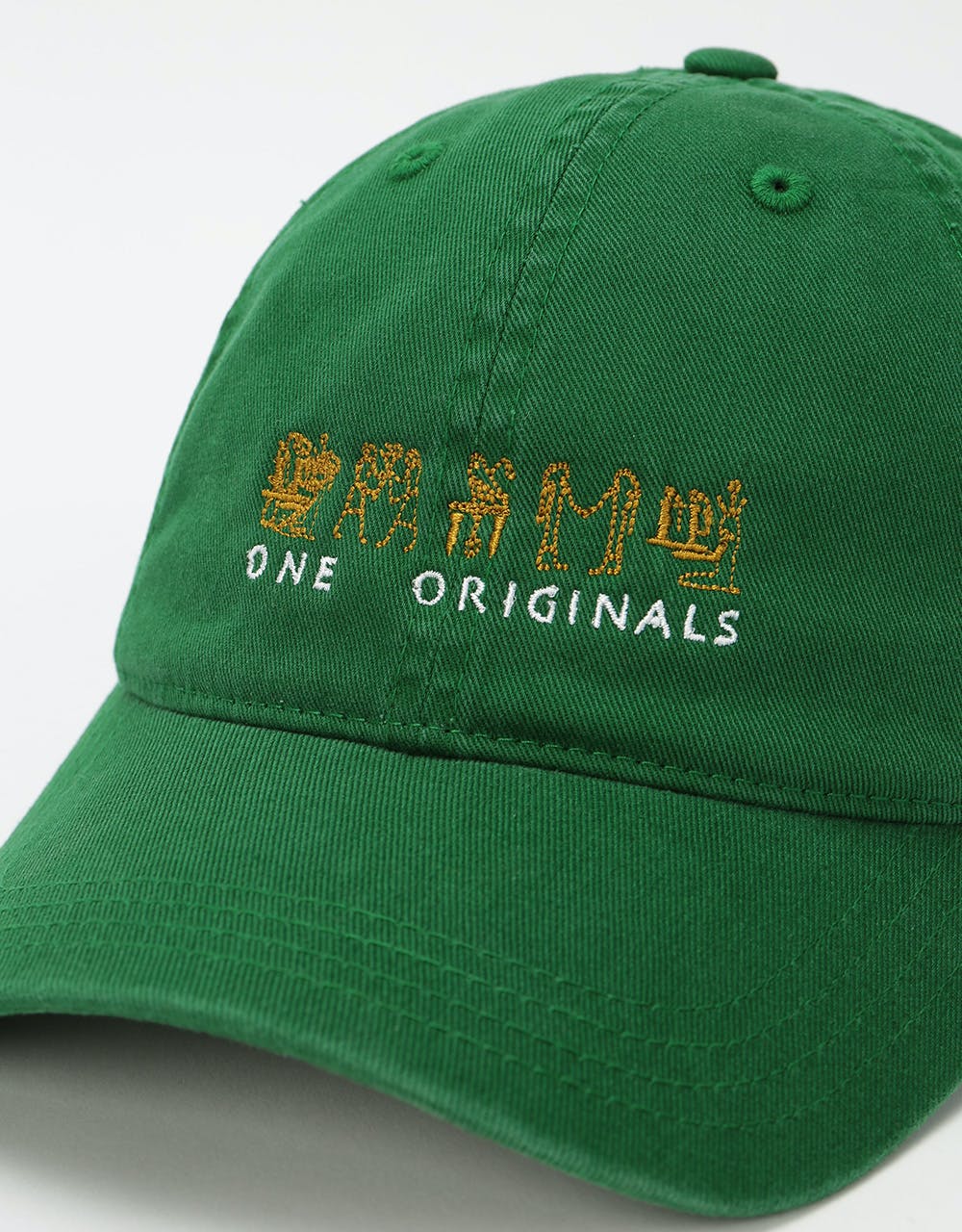 Route One Heiroglyphics Cap - Forest Green