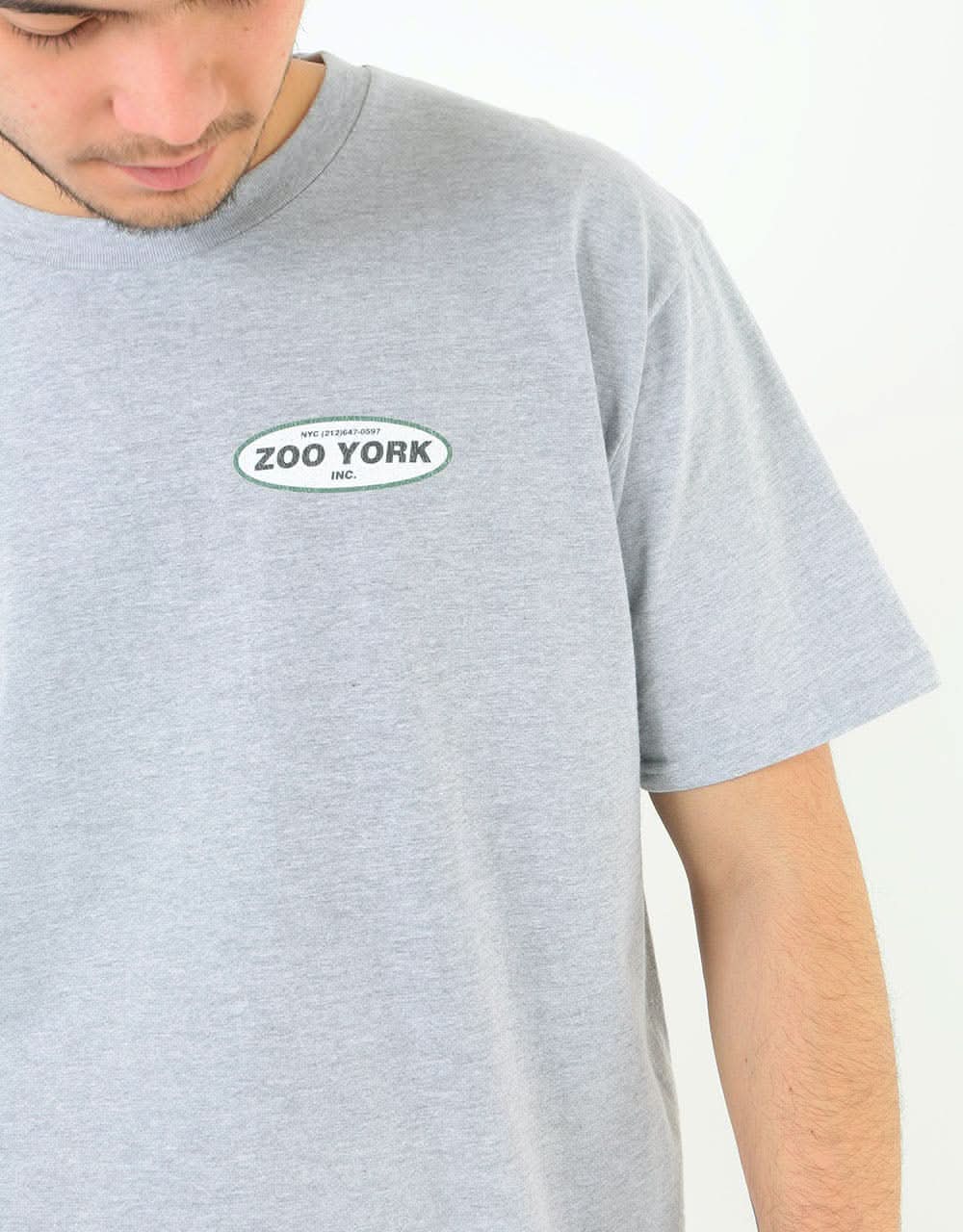 Zoo York Workshop T-Shirt - Grey Heather