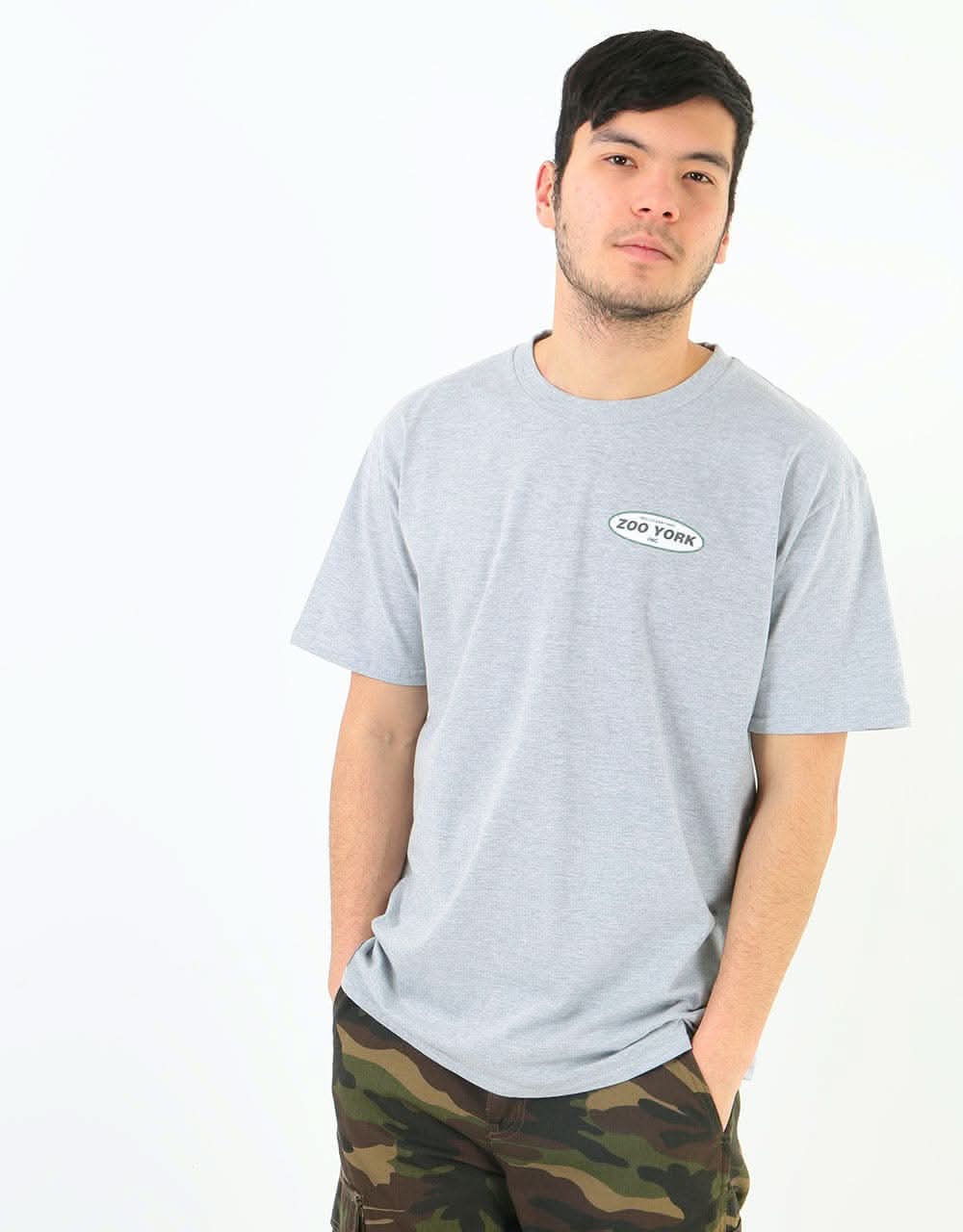 Zoo York Workshop T-Shirt - Grey Heather