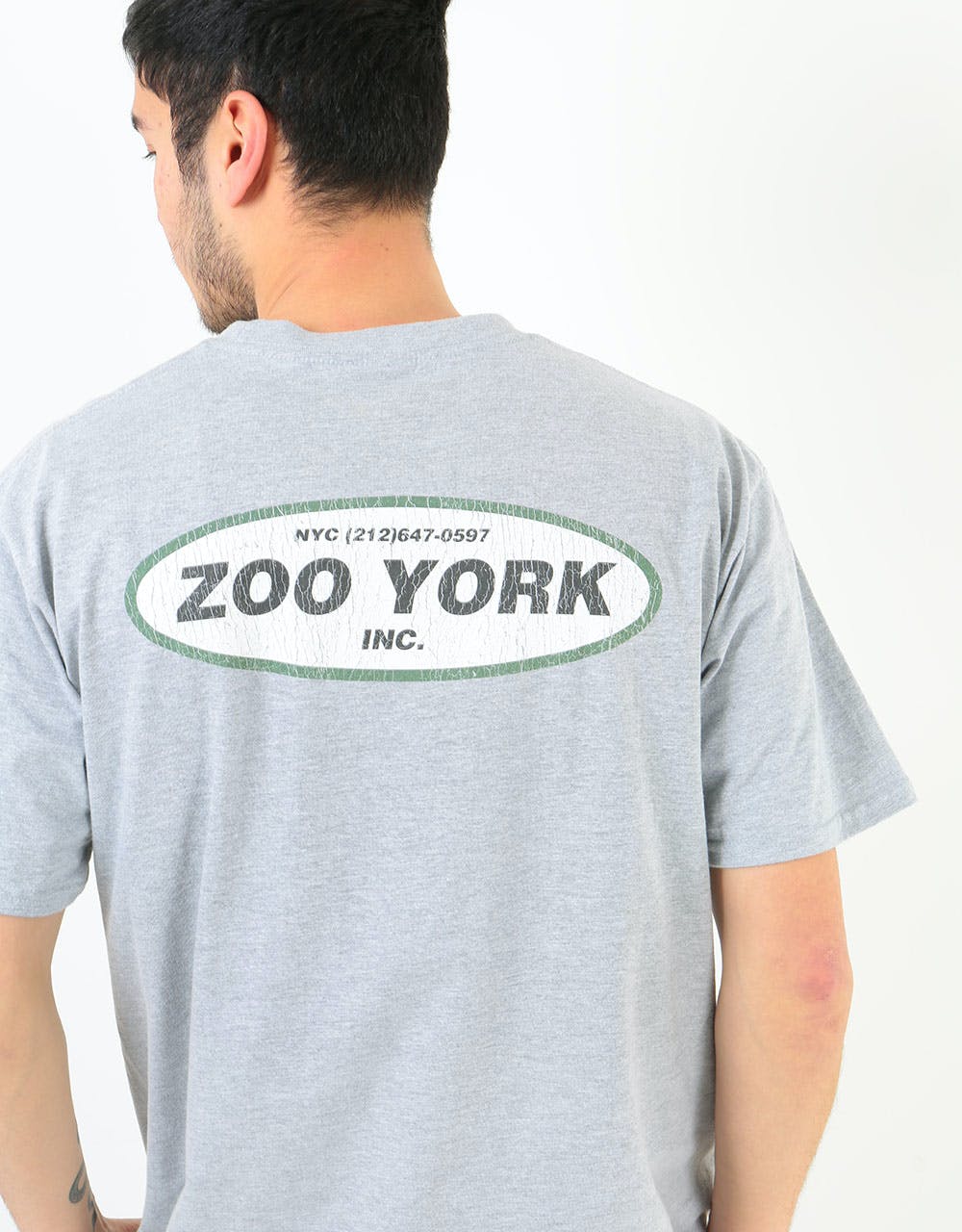 Zoo York Workshop T-Shirt - Grey Heather