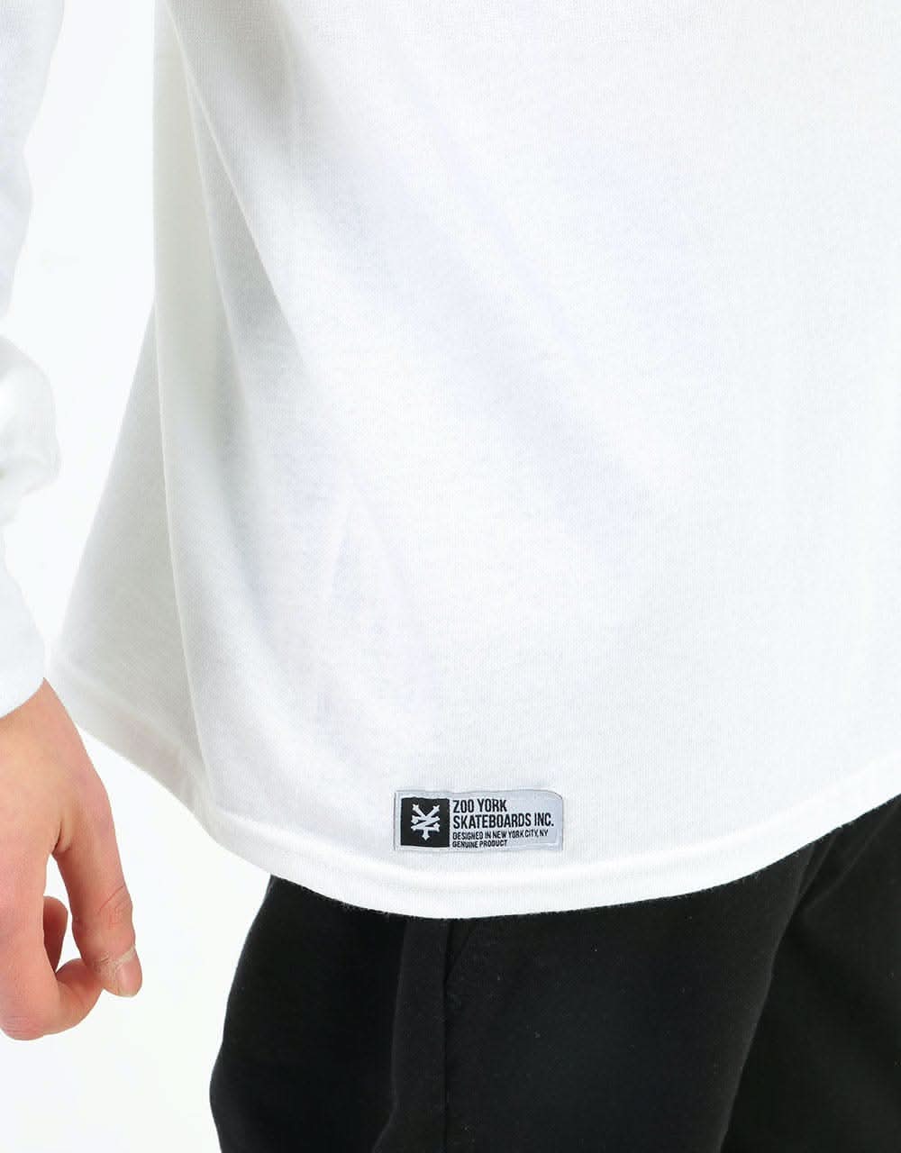 Zoo York WTF L/S T-Shirt - White