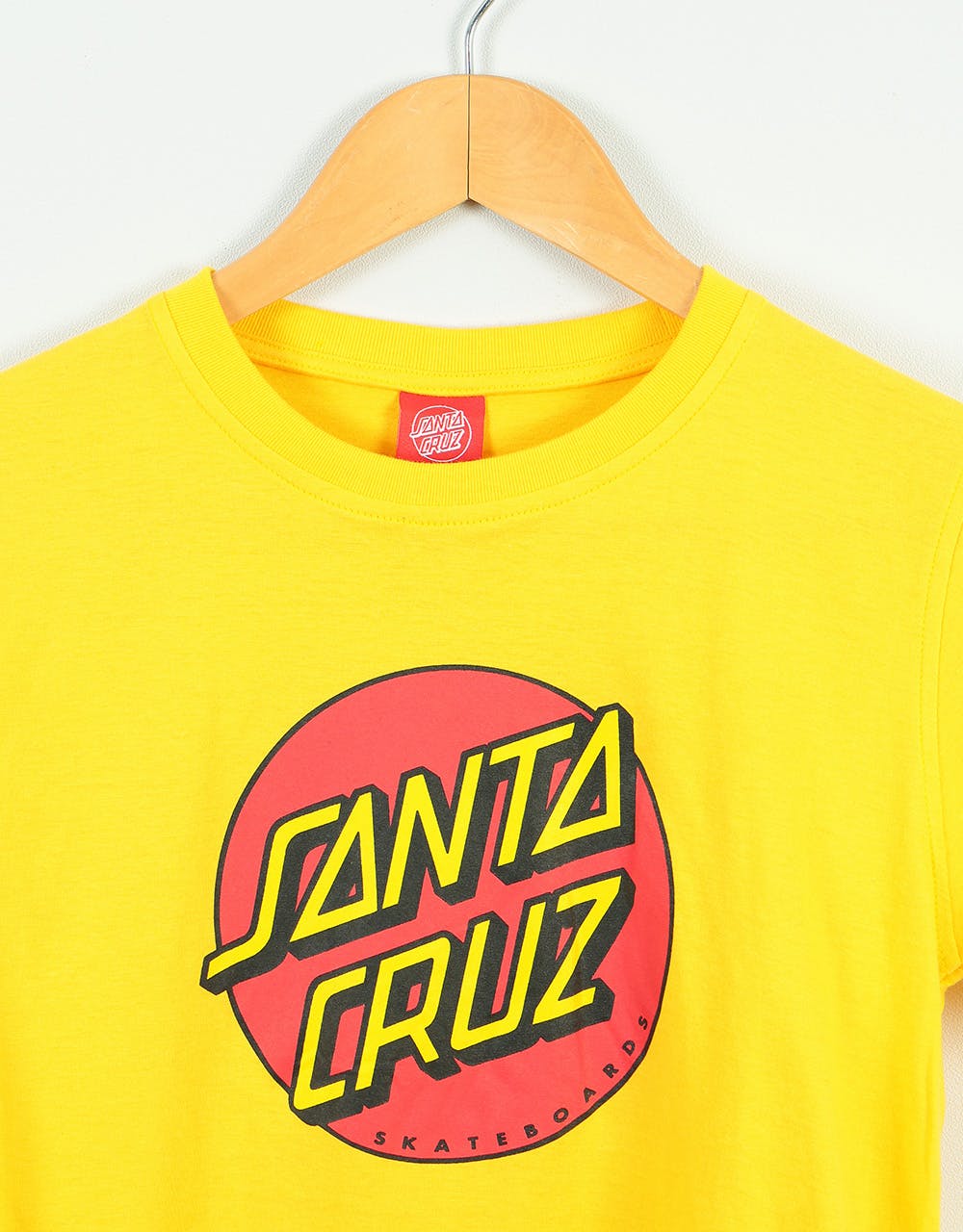 Santa Cruz Classic Dot Kids T-Shirt - Lemon
