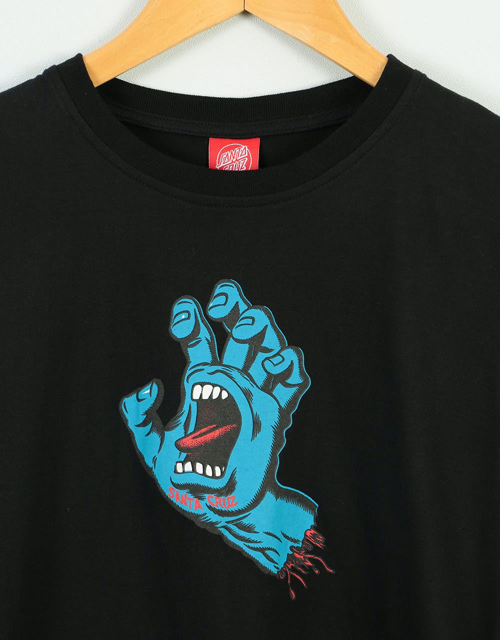 Santa Cruz Screaming Hand Kids T-Shirt - Black