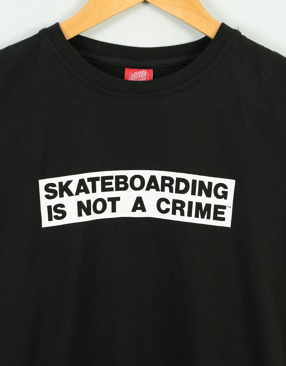 Santa Cruz Not A Crime Kids T-Shirt - Black