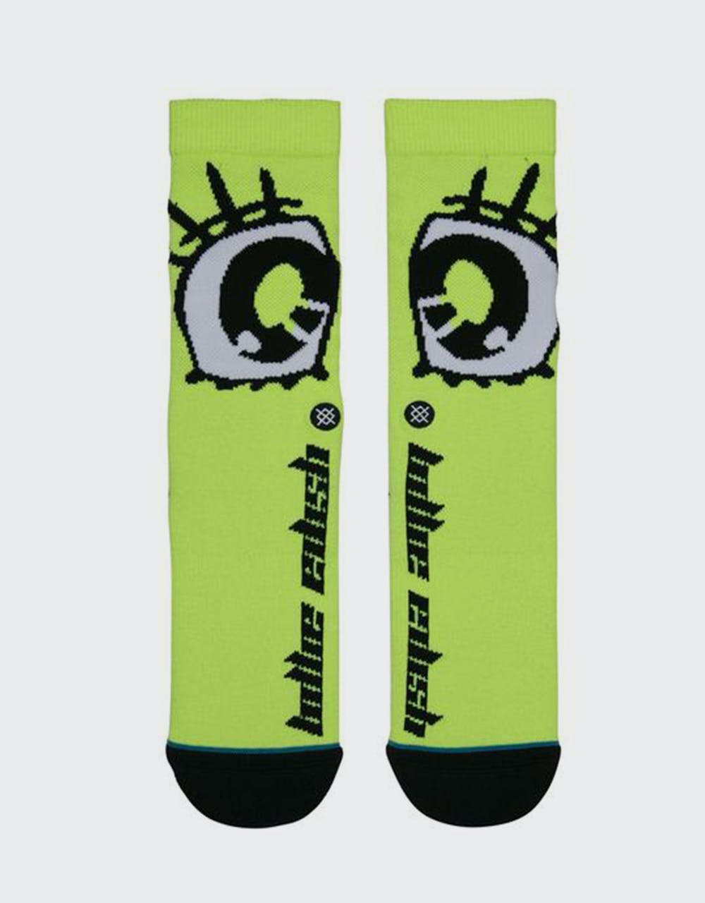 Stance x Billie Eilish Anime Eyes Classic Pique Socks - Neon Green