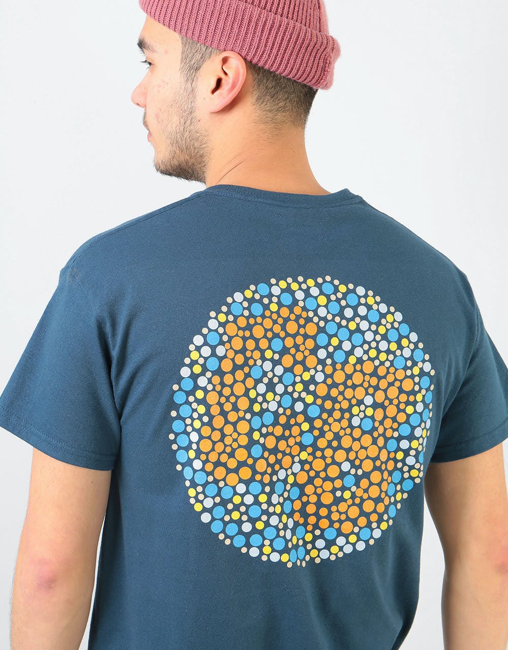 Colourblind Ishihara T-Shirt - Blue Dusk