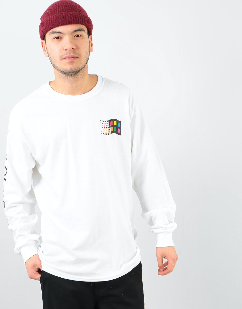 Colourblind 98 Long Sleeve T-Shirt - White