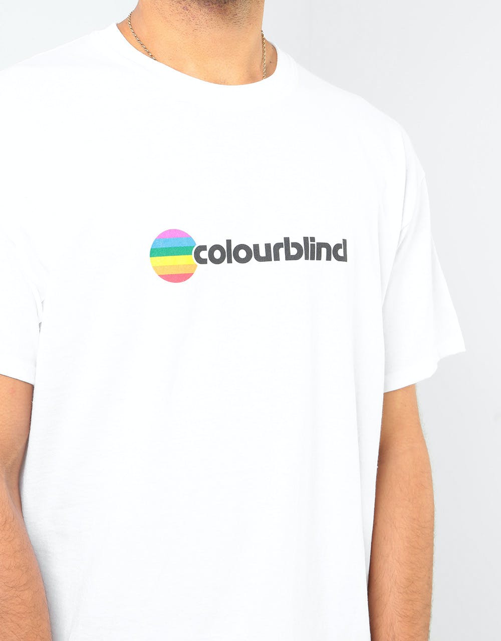 Colourblind Think Different T-Shirt - White