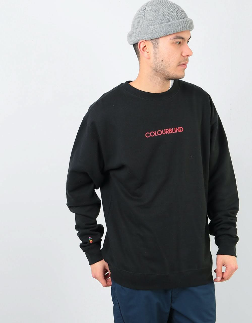 Colourblind Bright Ideas Sweatshirt - Black