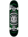 Element Hatched Verde Twig Mini Complete Skateboard - 7.2"