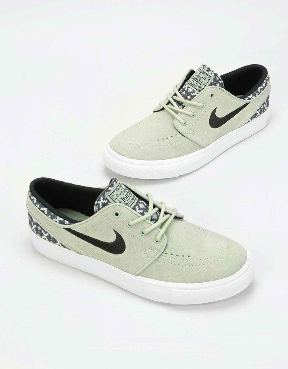 Nike SB Stefan Janoski Suede Premium Kids Skate Shoes - Jade Horizon/B