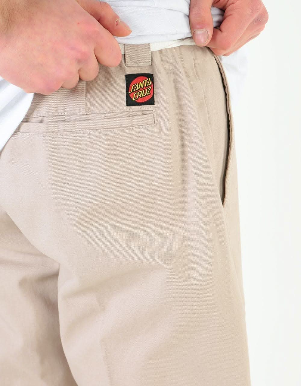 Santa Cruz Dot Work Pant - Oatmeal