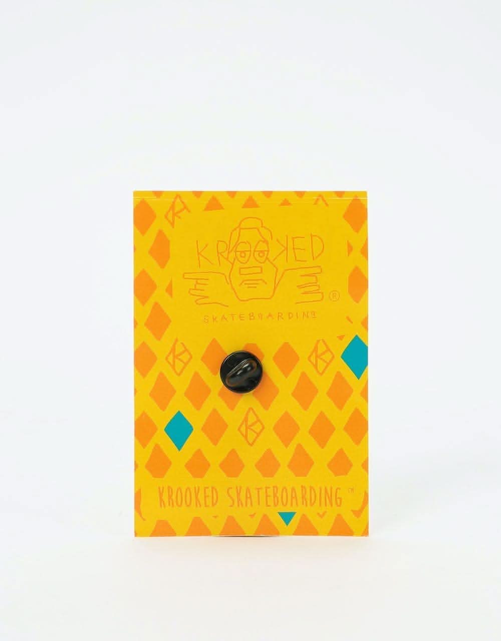 Krooked Shmoo Pin - Blue/Black