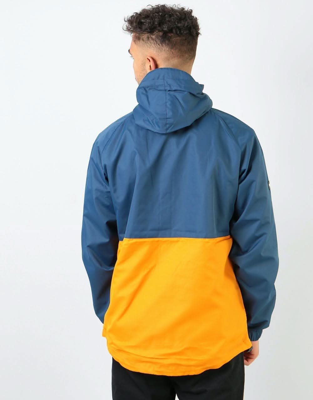 Zoo York Astoria Windbreaker Jacket - Orange/Navy