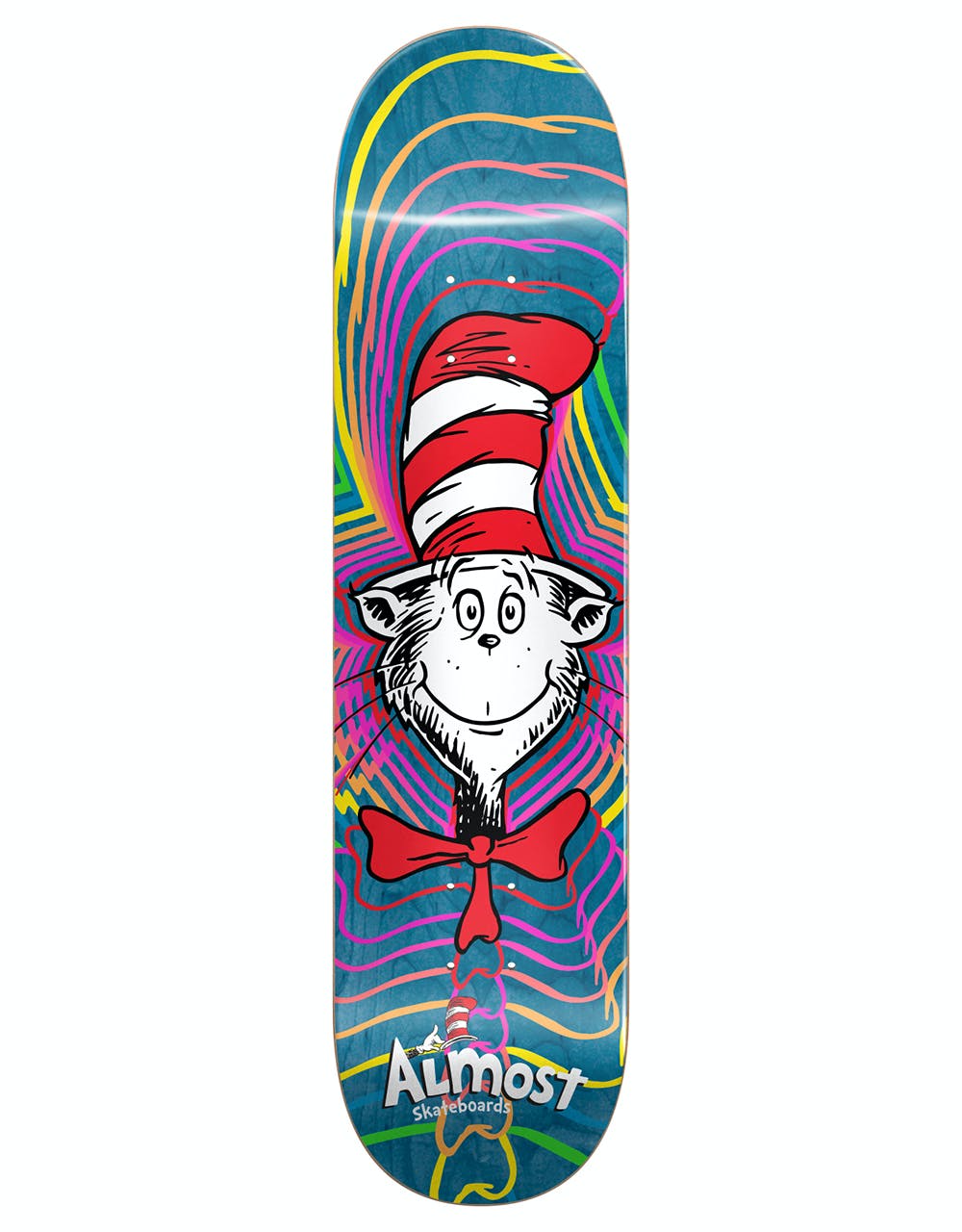 Almost x Dr. Seuss Zoom Cat R7 Skateboard Deck - 8.375"