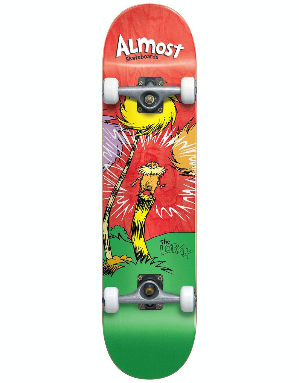 Almost x Dr. Seuss Lorax Premium Complete Skateboard - 8"
