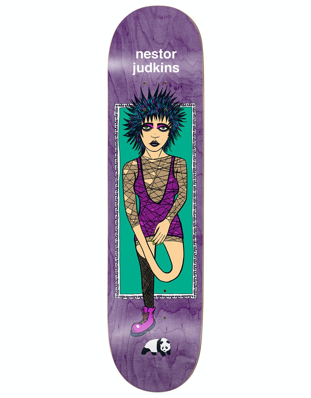 Enjoi x The New Deal Judkins What's The Deal R7 Skateboard Deck - 8.12