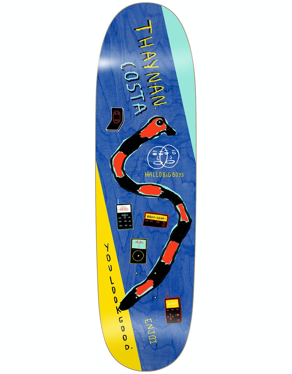 Enjoi Thaynan Doodle R7 Skateboard Deck - 8.75"