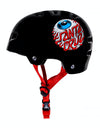Bullet x Santa Cruz Eyeball Youth Helmet - Gloss Black