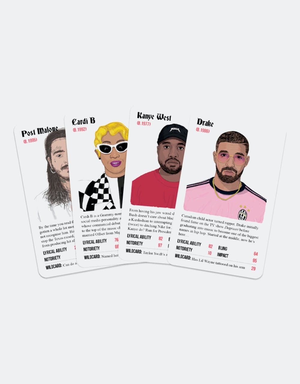 Rapper Stacks The Tens Card Game