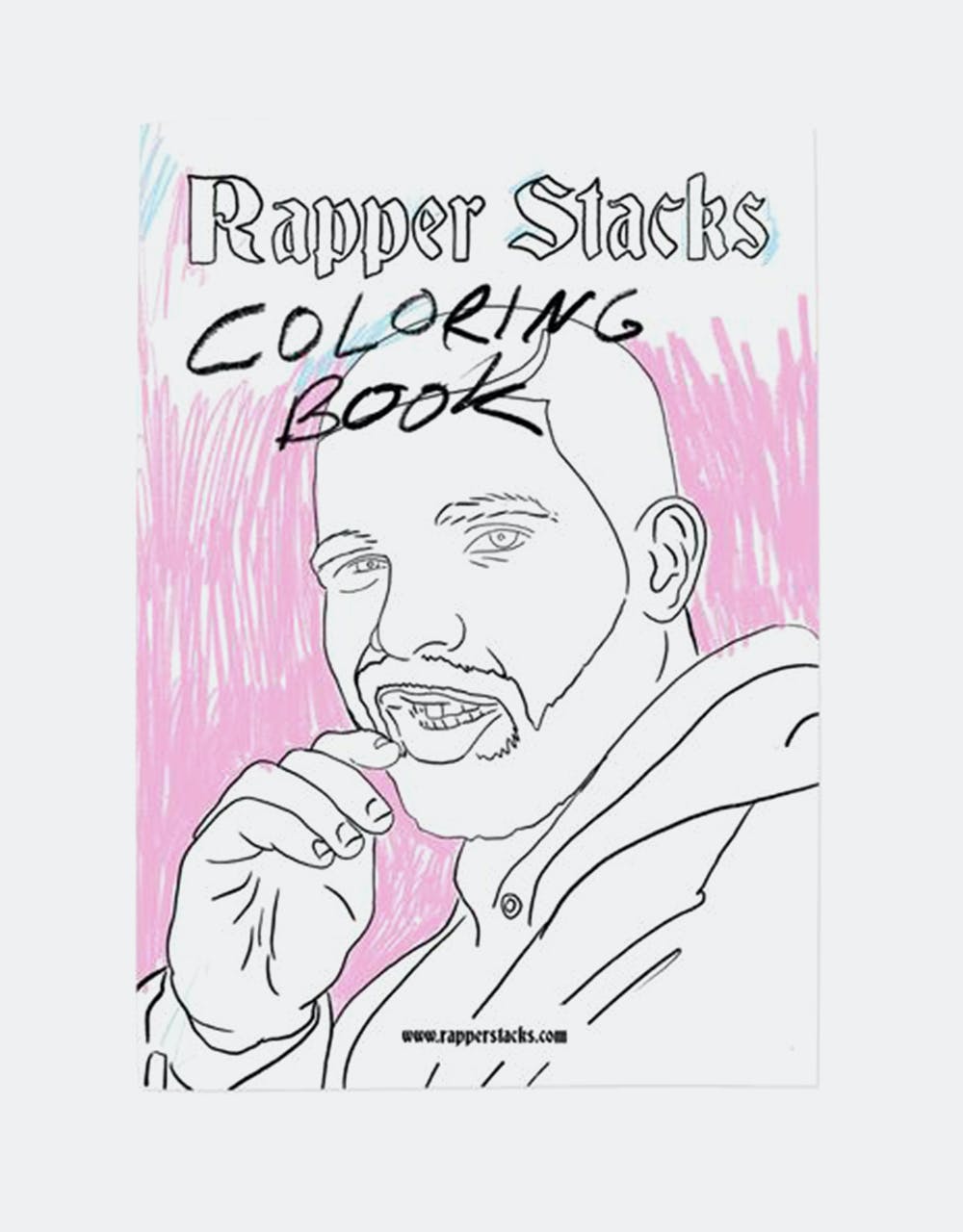 All My Favourite Rappers Are Dead Colouring Book