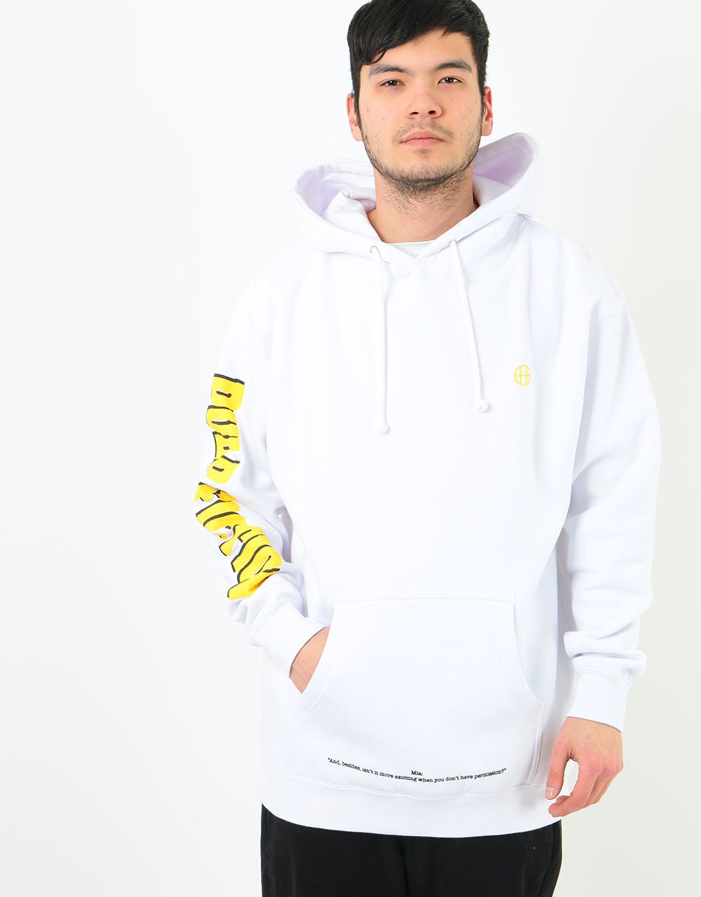 HUF x Pulp Fiction Mia Pullover Hoodie - White