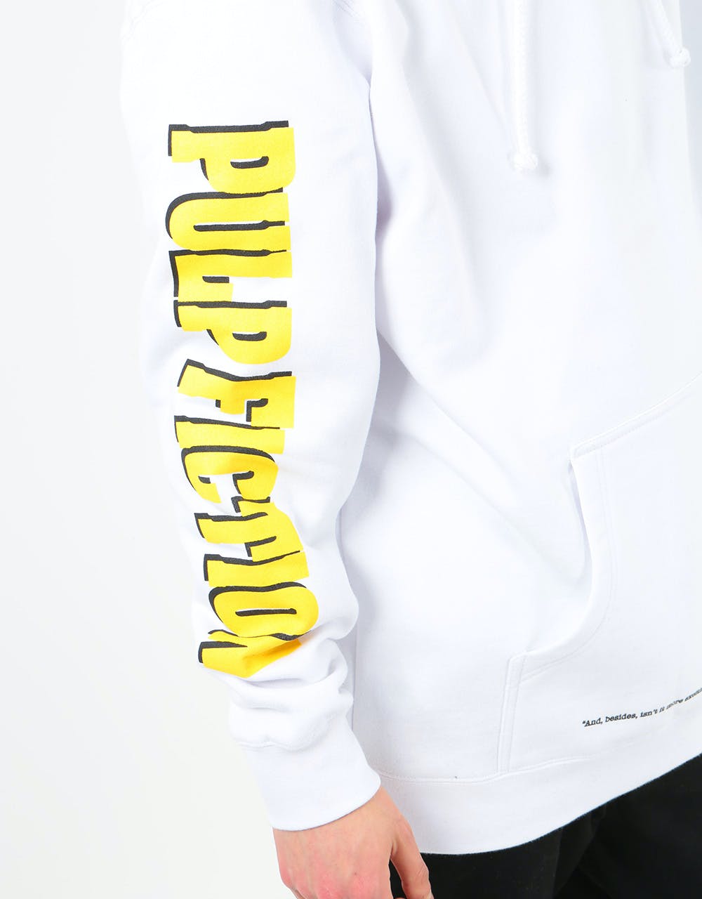 HUF x Pulp Fiction Mia Pullover Hoodie - White