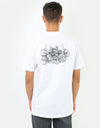 Chocolate x Evan Hecox Modernica T-Shirt - White