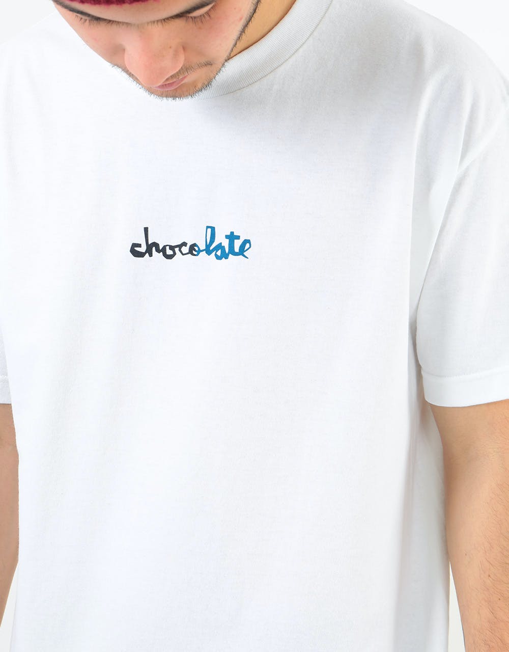 Chocolate Half Chunk T-Shirt - White